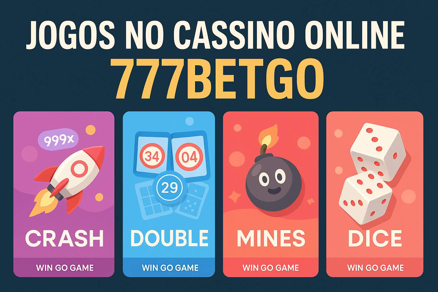 Jogos de cassino online inovadores e emocionantes na 777BETGO