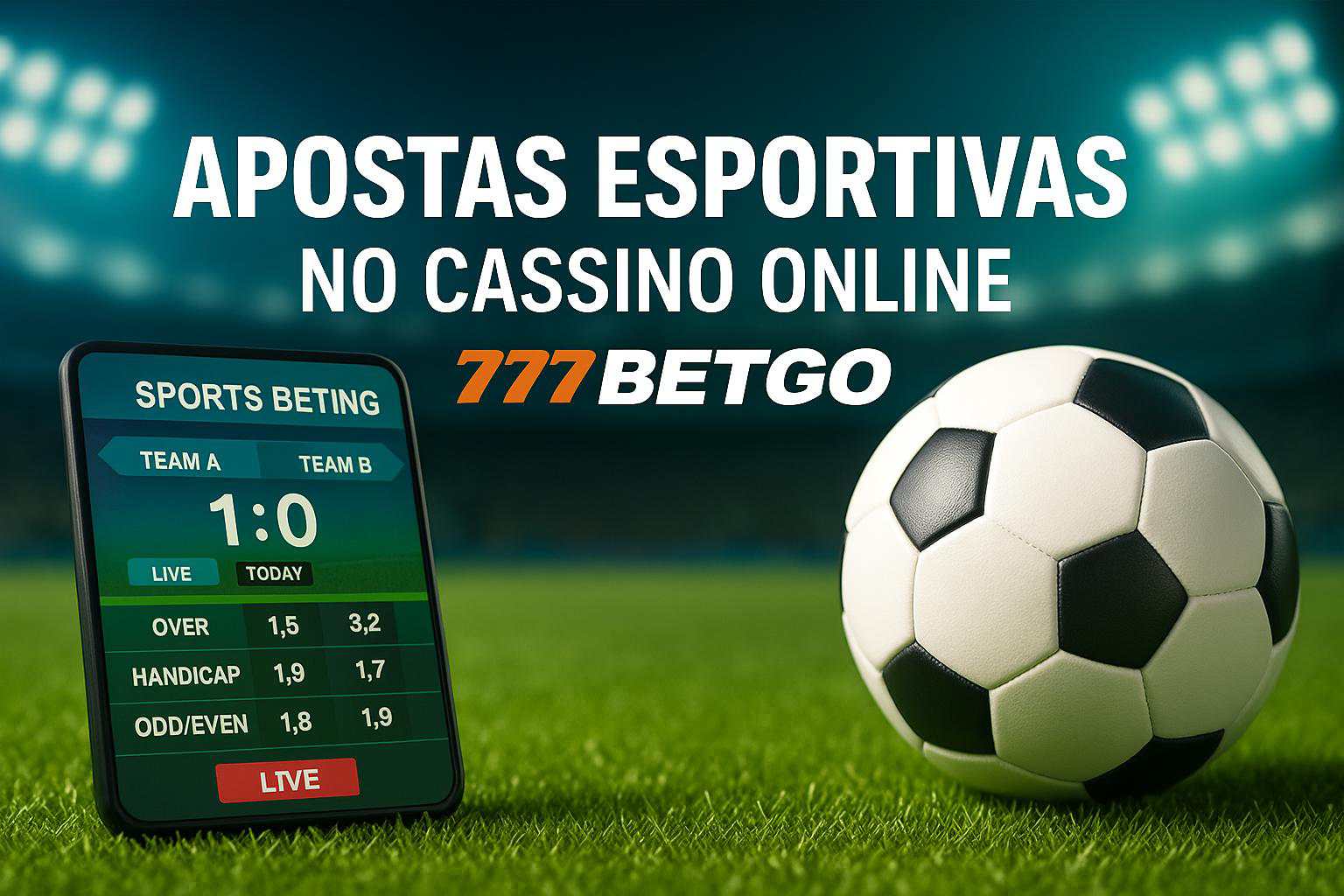 Aposte em apostas esportivas no cassino online 777BETGO