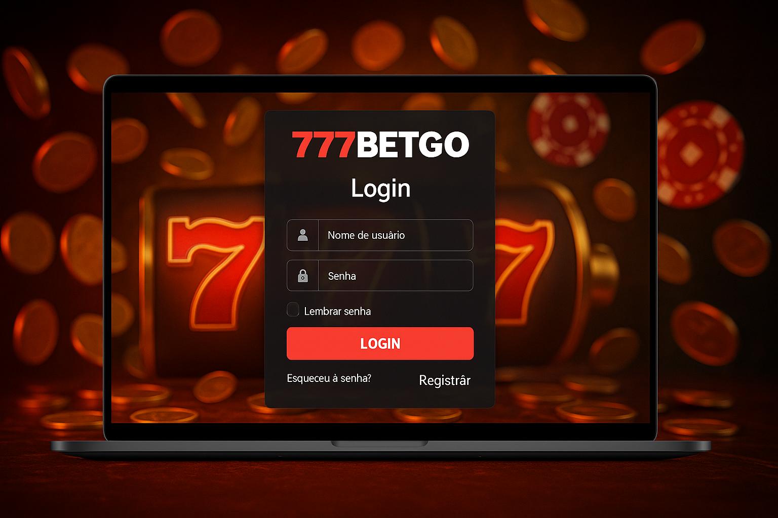 Criar uma nova Conta no plataforma 777BETGO